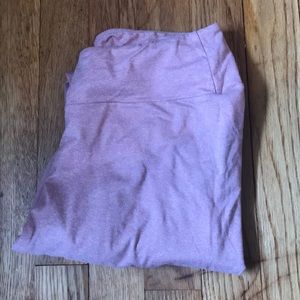 Lularoe dusty rose OS leggings